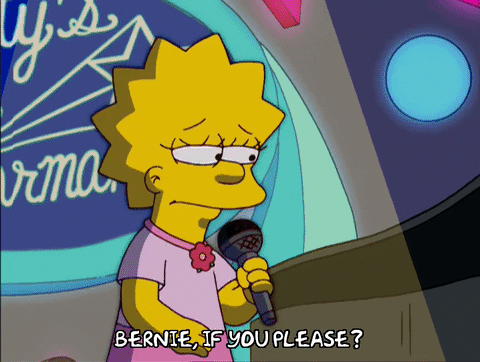 talking lisa simpson GIF