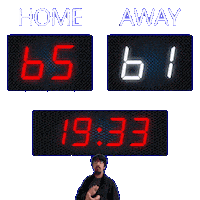 61 Away Sticker