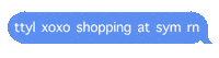 SparkYourMagicCo text disney shopping message Sticker