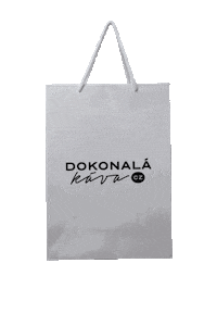 pixbostudio coffee shopping kava shoppingbag Sticker
