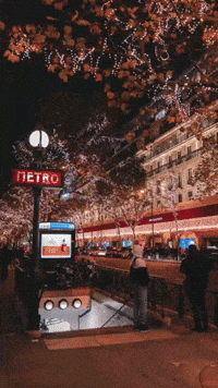 Happy New Year Christmas GIF by RATP