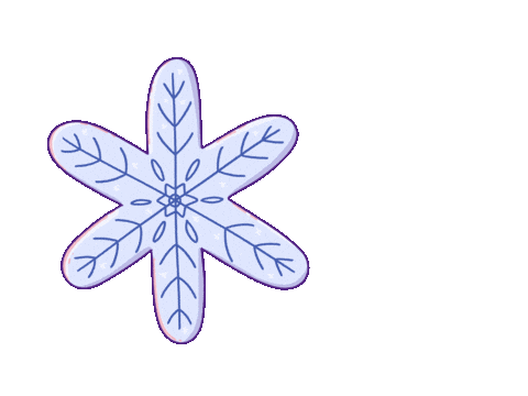 Szabiwriters giphyupload snowflake nocturno vlocka Sticker