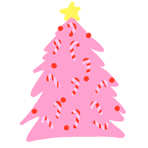 Christmas Pink Sticker by Ivo Adventures