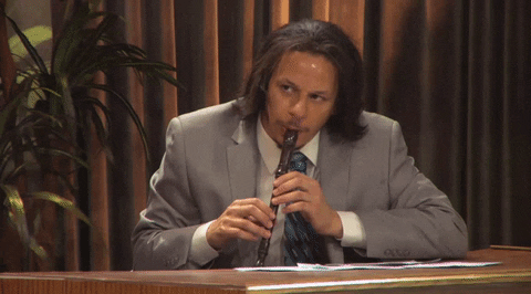 eric andre flautist GIF by The Eric Andre Show