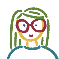 Petitgravier smile face colorful smiling Sticker