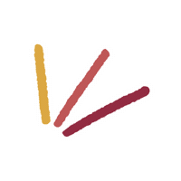 Petitgravier rainbow colorful corner petitgravier Sticker