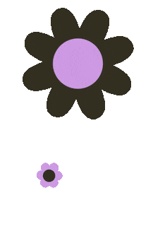 OfficeHoursZA smile sticker retro flower Sticker