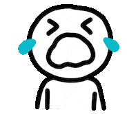 Sad Sorrow Sticker by eomgogi