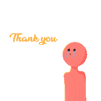 Thanks Thank You Sticker