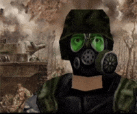 Thousand Yard Stare Shock GIF