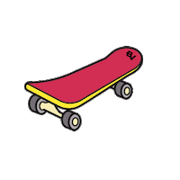 Skate Park Sticker by Minha BV