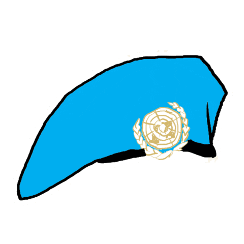 Peace Police Sticker by UN Peacekeeping