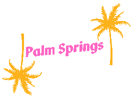 Palm Springs Sticker by ThePaiz