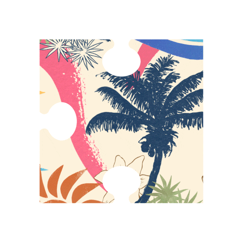 Puzzle Jeux Sticker by MODETROTTER