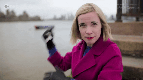 Throw Away Lucy Worsley GIF by PBS