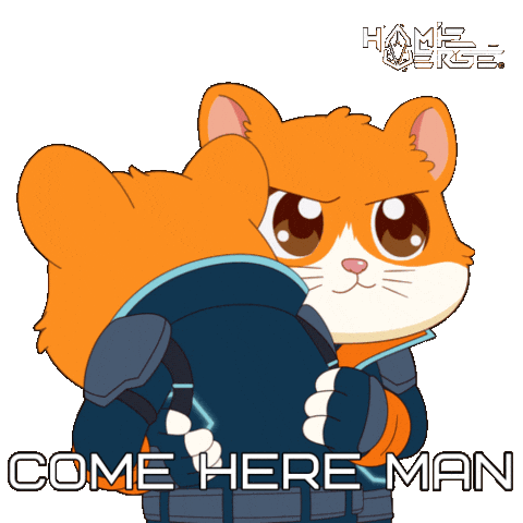 Mood Bring It In Sticker by Hamieverse