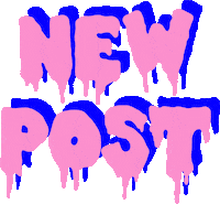 Pink Post Sticker by No agency