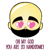 In Love Face Sticker