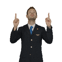 Swipe Up Cabin Crew Sticker by KLM