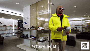 Where He At?