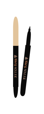 Eyes Eyeliner Sticker by SO.LEK