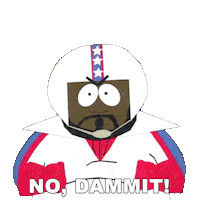 Chef Damn It Sticker by South Park