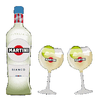 Party Drinking Sticker by Martini