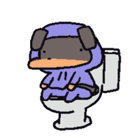 Poop Toilet GIF