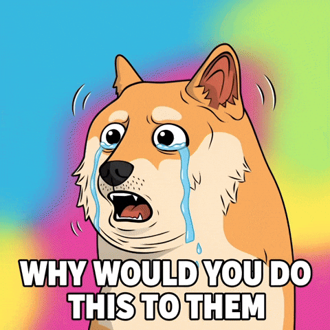 Sad Shiba Inu GIF by Doge Pound