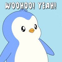 Lets Go Yes GIF by Pudgy Penguins