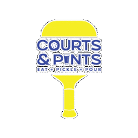 courtsandpints minnesota pickleball moorhead courts and pints Sticker
