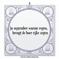 September Nl GIF by Tegelspreuken.nl