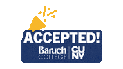 Baruch College Cuny Sticker by City University of New York