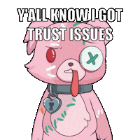 I Dont Believe You Trust No One Sticker by Masters of Mayhem