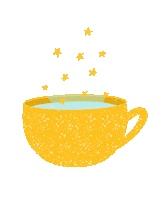 Valleyofpaper tea cafe the bonjour Sticker