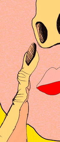 artists on tumblr finger GIF by Dax Norman