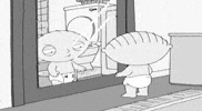 mirror disgust GIF