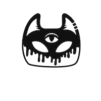 Third Eye Cat Sticker by NEEKZ by niko renee