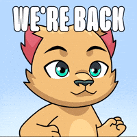 Guess Whos Back Smiling GIF by Kabu