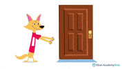 khanacademykids football cartoon hello surprise GIF