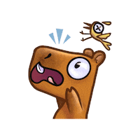 paulamiya omg scared help oh Sticker