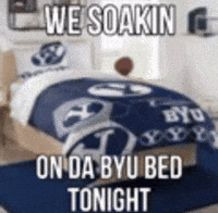 Soak Byu Football GIF