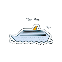 Bookaway_Travel boat yacht ferry bookaway Sticker