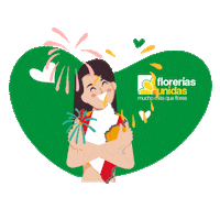 Fiestas Patrias Corazon Sticker by Florerias Unidas