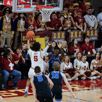 Byu Basketball Block GIF by BYU Cougars
