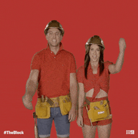 Channel 9 Fist Pump GIF by The Block