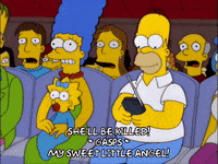 homer simpson angel GIF