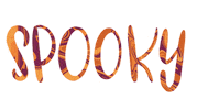 brookeantonia halloween text fall ghost Sticker