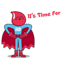 Health Hero Sticker by Gifing A Voice To Hemophilia