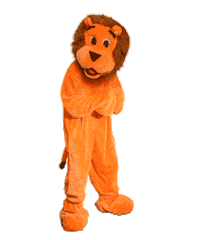 Lion Fighting Sticker by Tweemaal Zes